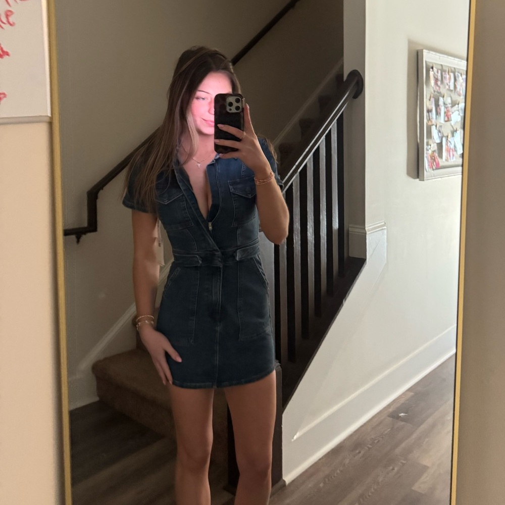 Good American Denim Dress